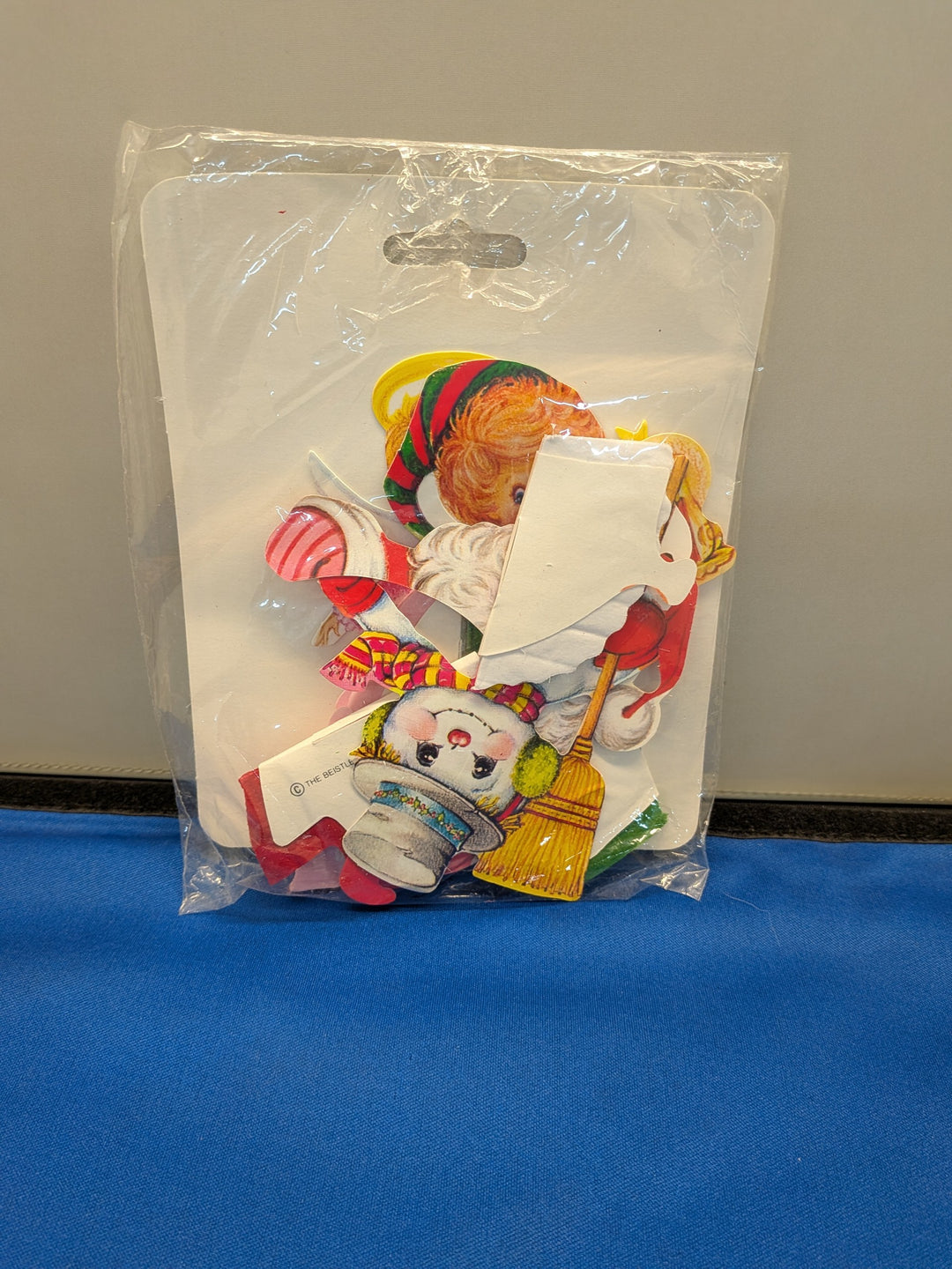 Beistle Vintage Christmas 4 Asst Package Trims - 1984