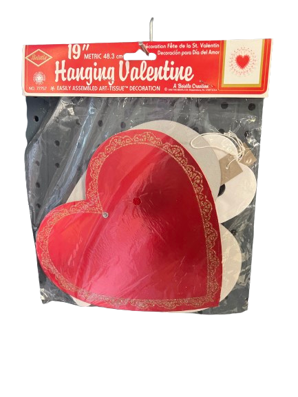 Vintage 19" Hanging Valentine