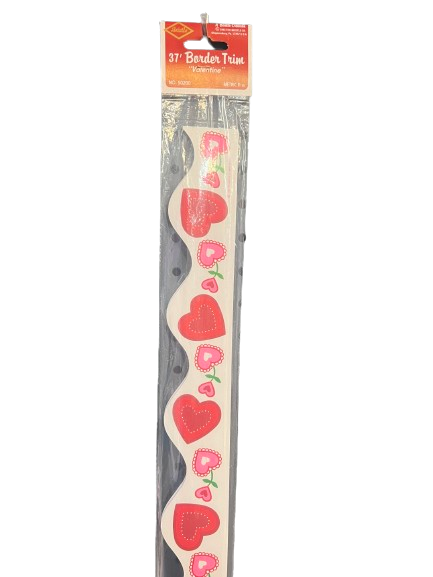 Vintage 37' Boarder Trim - Valentine's Day