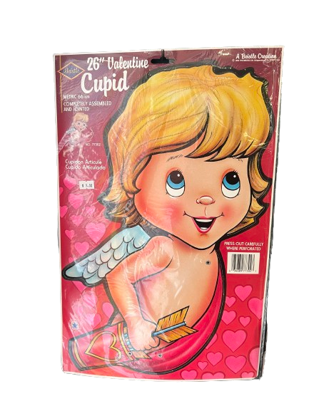 Vintage 26" Valentine Cupid