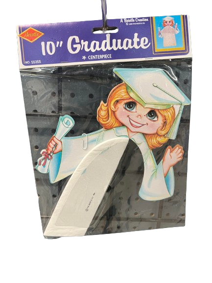 Vintage 10" Graduate Centerpiece - Girl