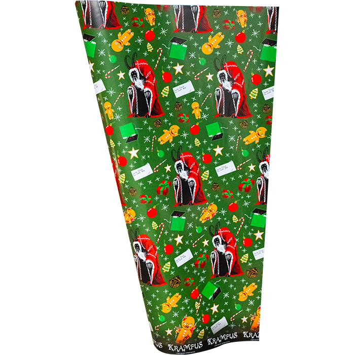 Krampus - Seasons Greetings Wrapping Paper