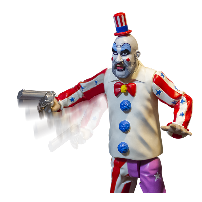 House of 1000 Corpses - Finger Lickin' Pistol Whippin' Captain Spaulding Action Figure