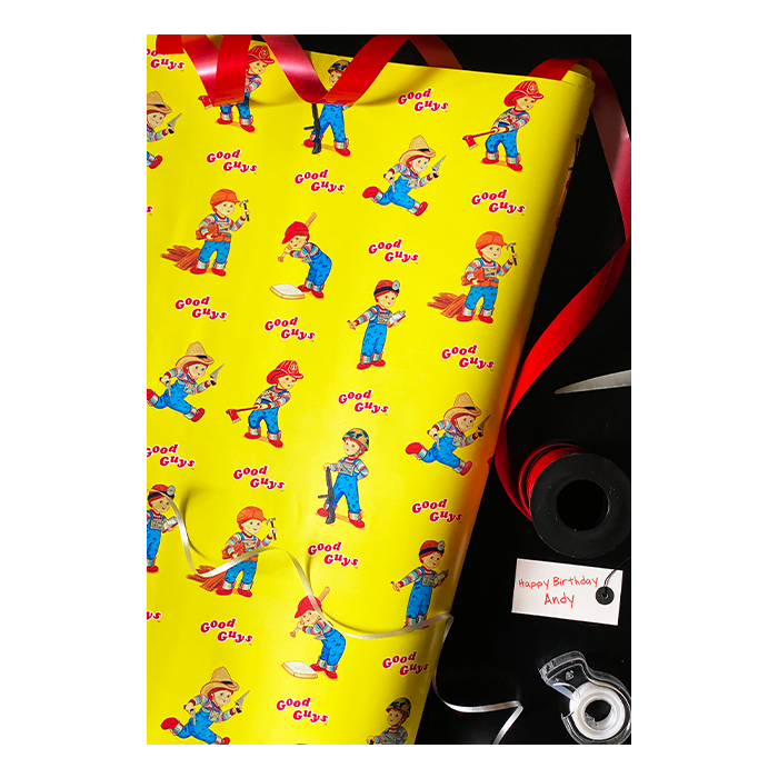 Wrapped in Terror Wrapping Paper - Child's Play 2