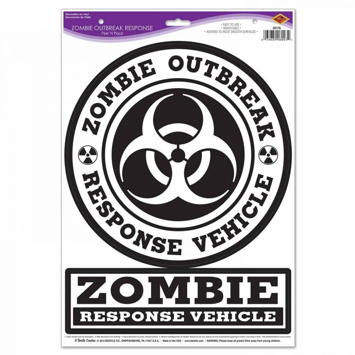 Zombie Outbreak Response Peel 'N Place