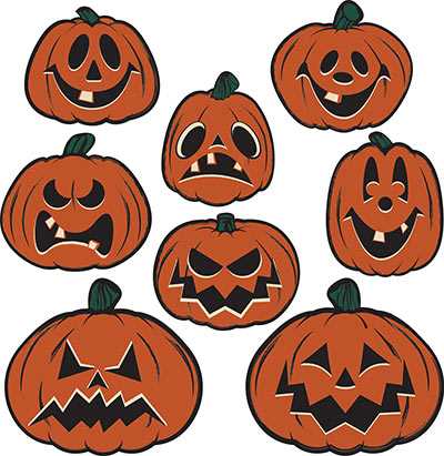 Pumpkin Cutouts- Vintage Beistle