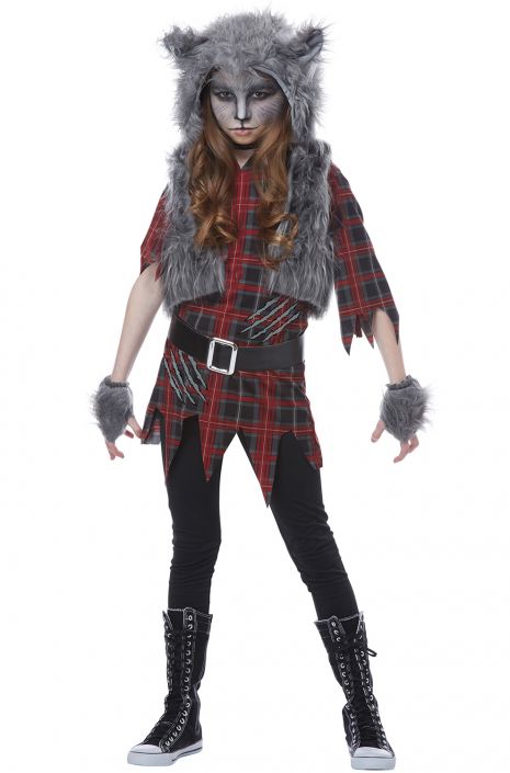 Werewolf Girl Children's Costume