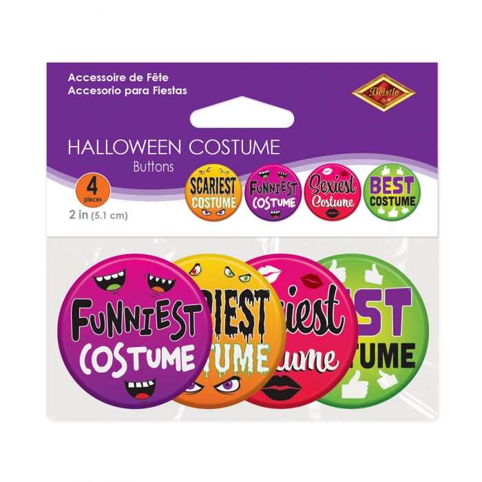 Halloween Costume Buttons
