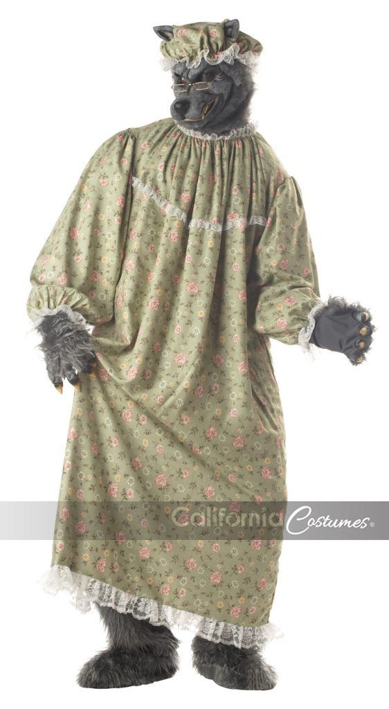 Wolf Granny Adult Costume