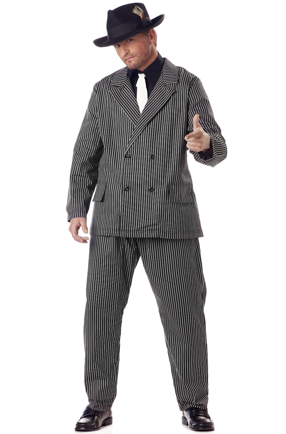 Gangster Adult Costume - Plus Size