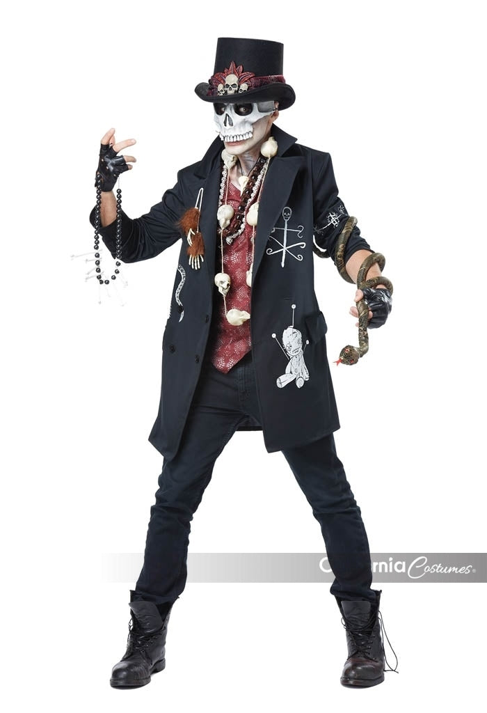 Plus Sized Voodoo Dude Costume