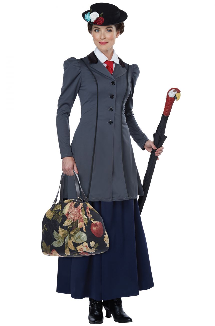 English Nanny Costume - Adult