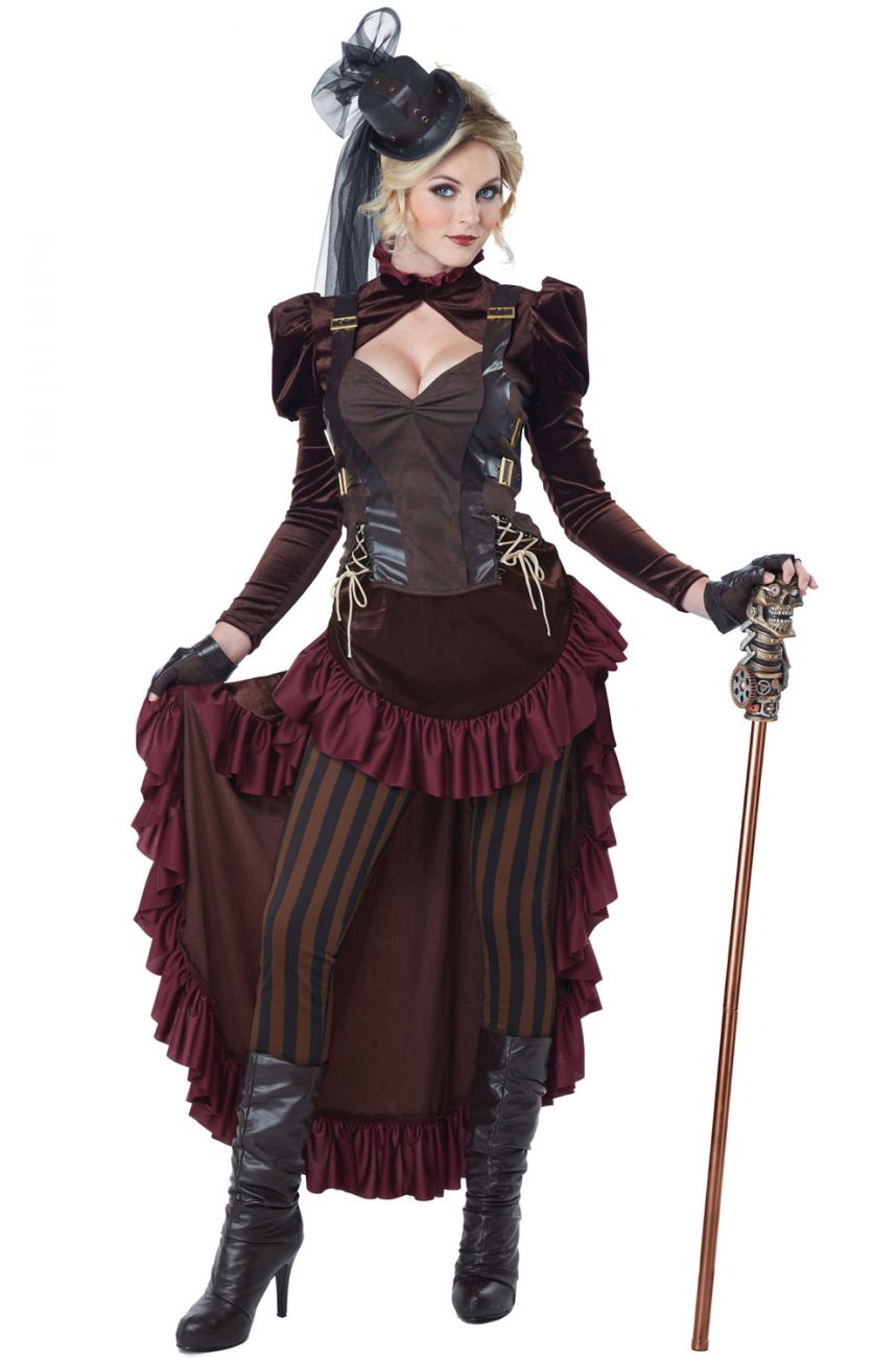 Victorian Steampunk Women's Costume - Adult