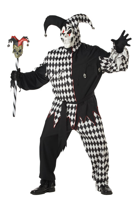 Evil Jester Costume Adult - Plus Size