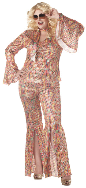 Discolicious Costume Adult - Plus Size