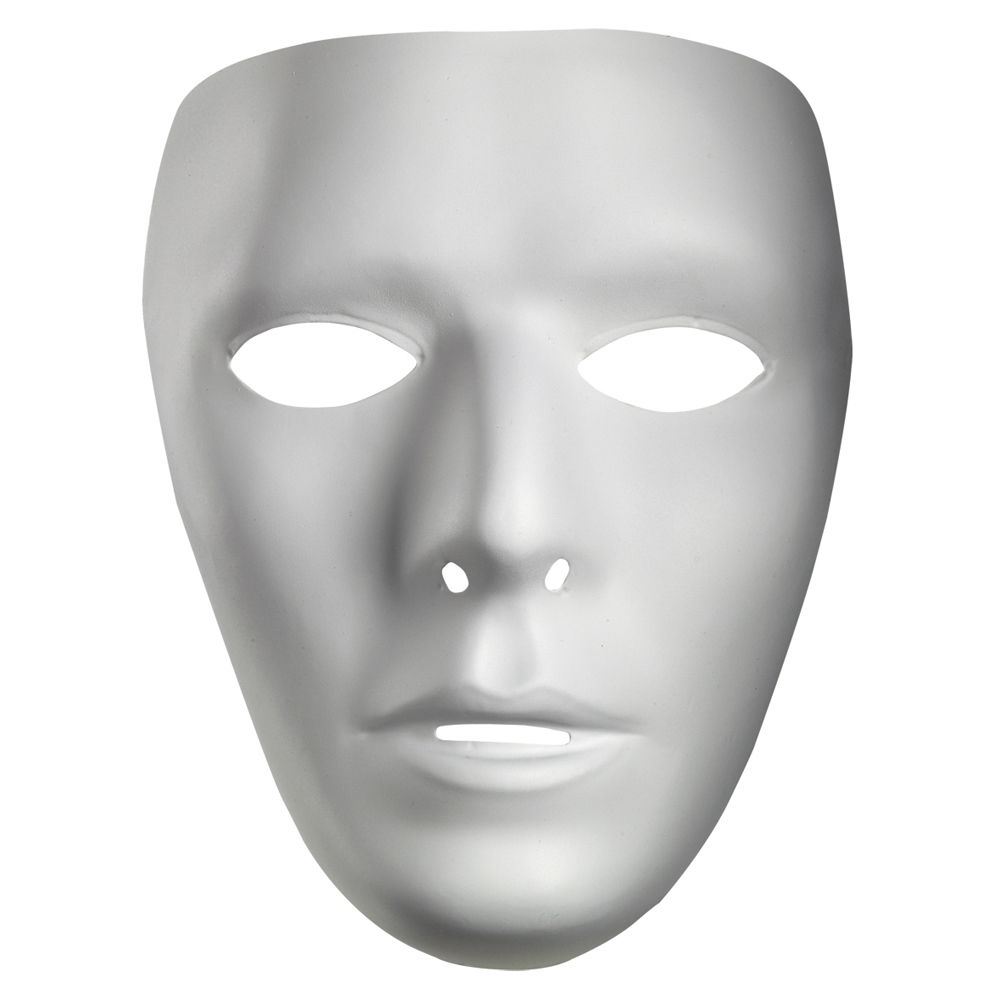 Blank Male Mask