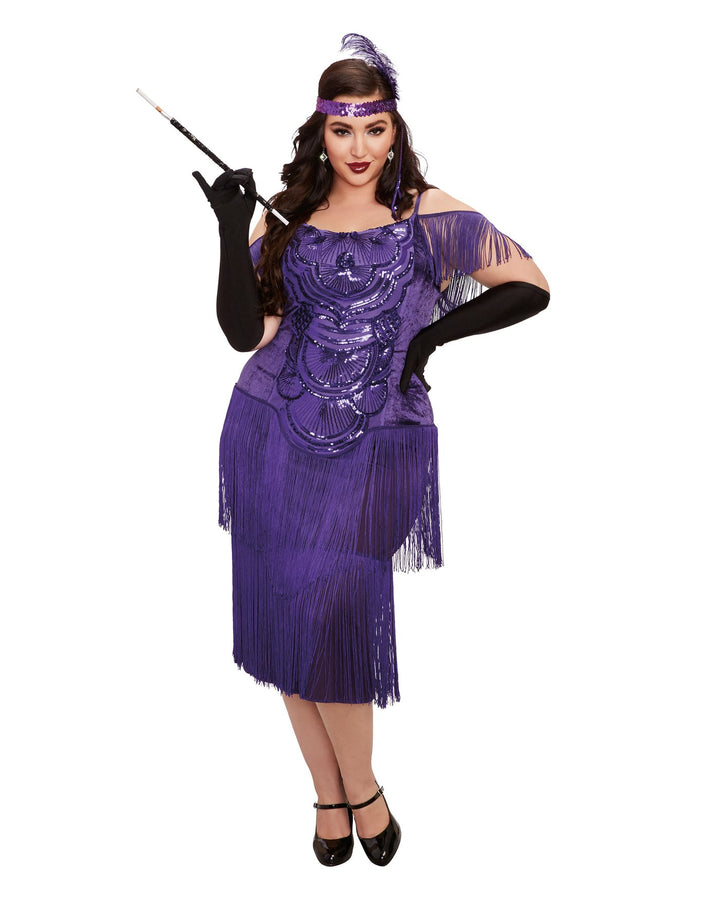 Miss Ritz Flapper Costume - Plus Size