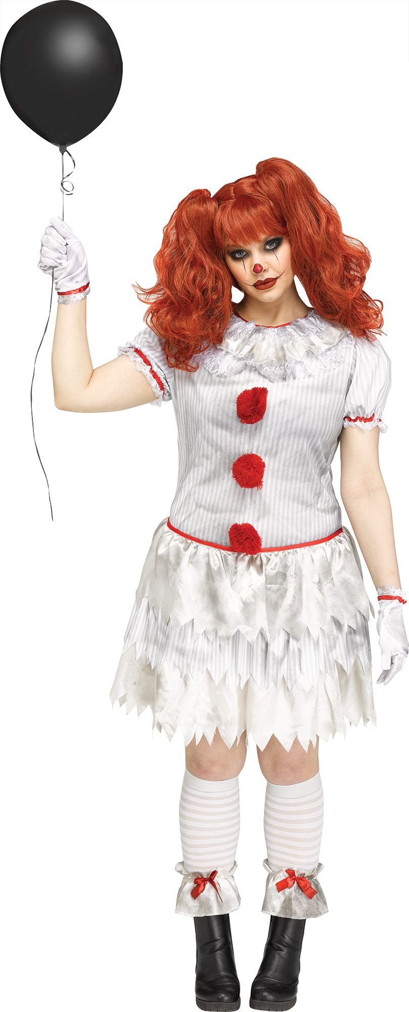 Plus Size Carnevil Clown Costume