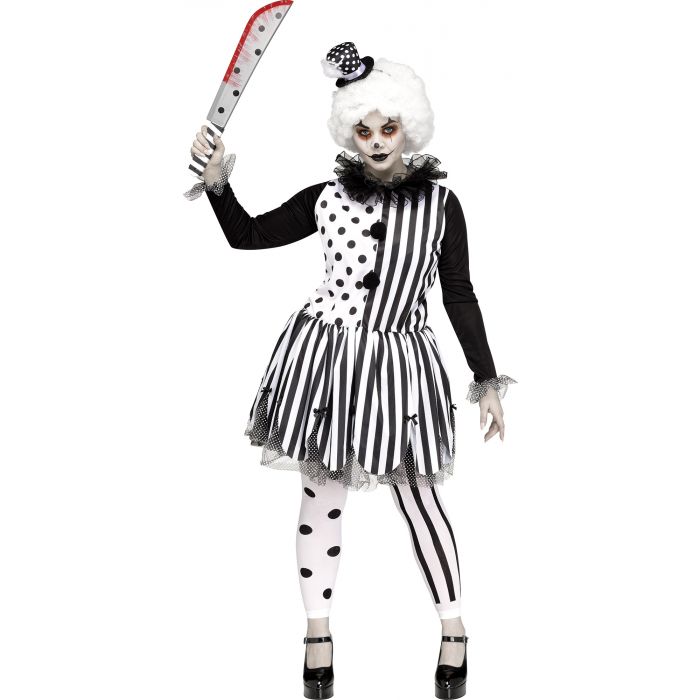 Women's Plus Size Killer Clown Costume