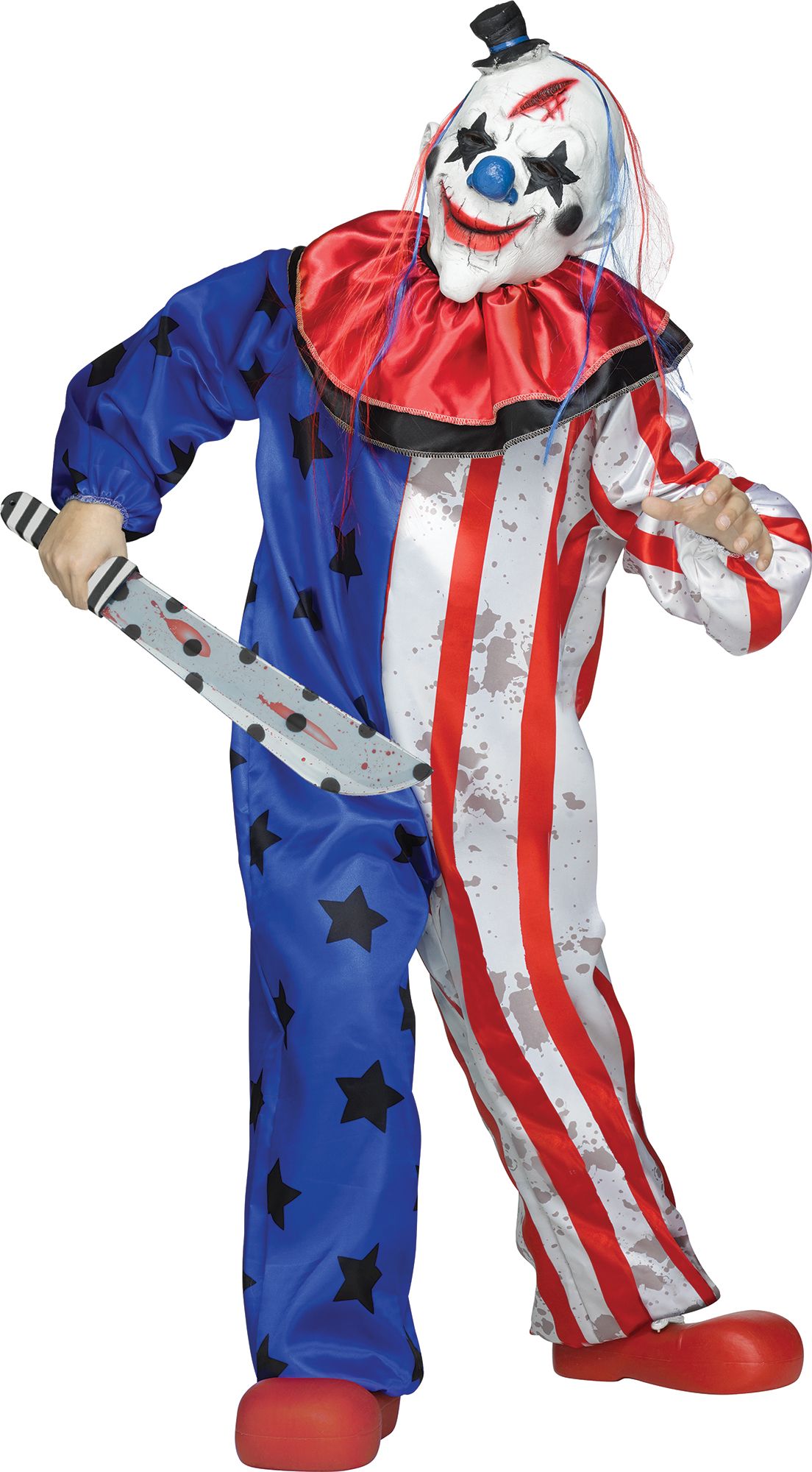 Child Evil Clown Costume