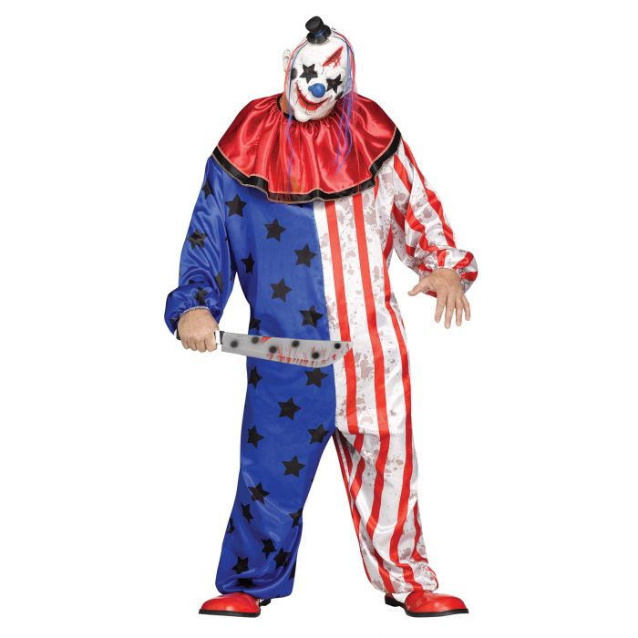 Plus Size Evil Clown Costume