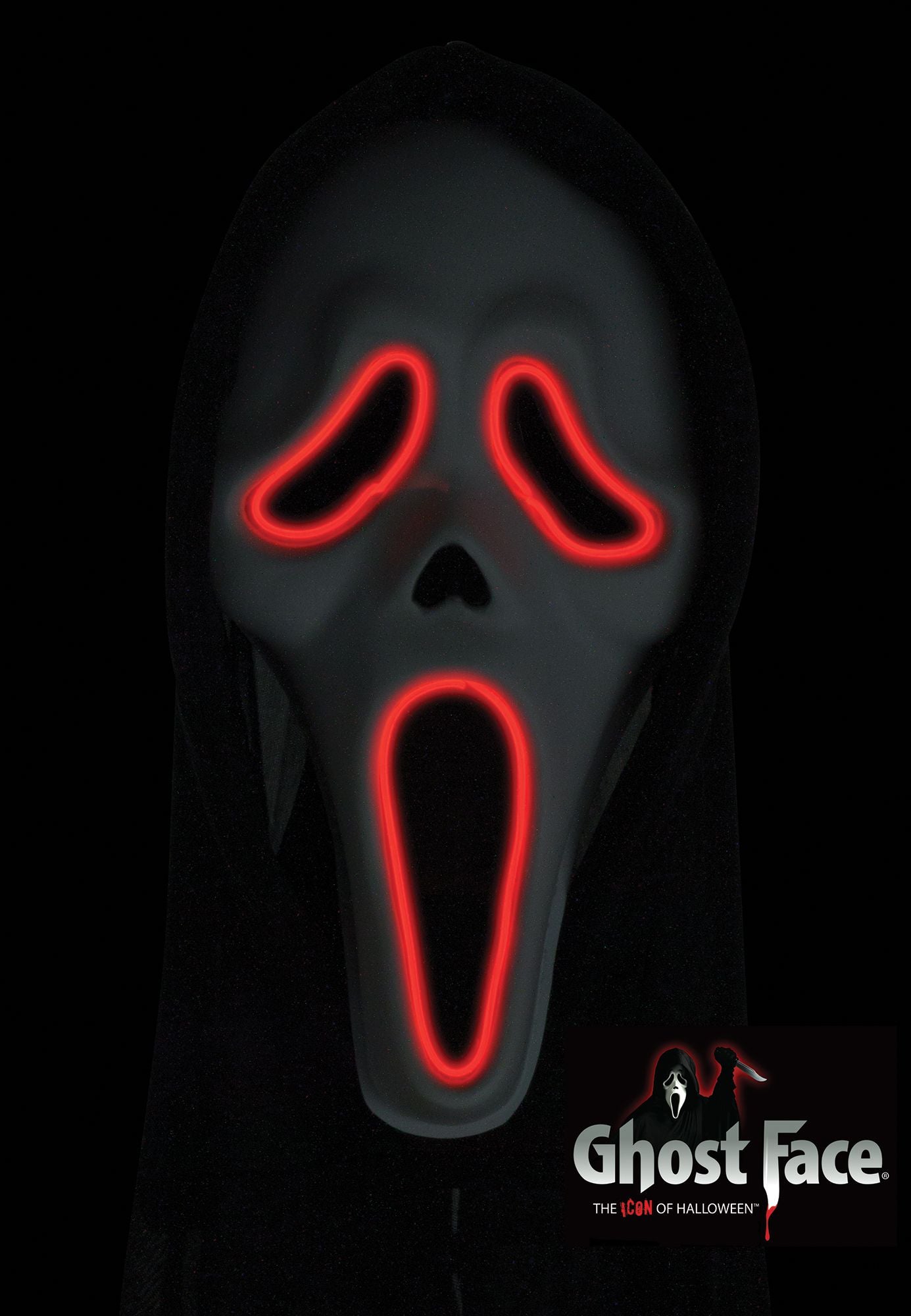 E.L. Ghost Face Costume