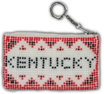 Kentucky Souvenir Beaded Purse