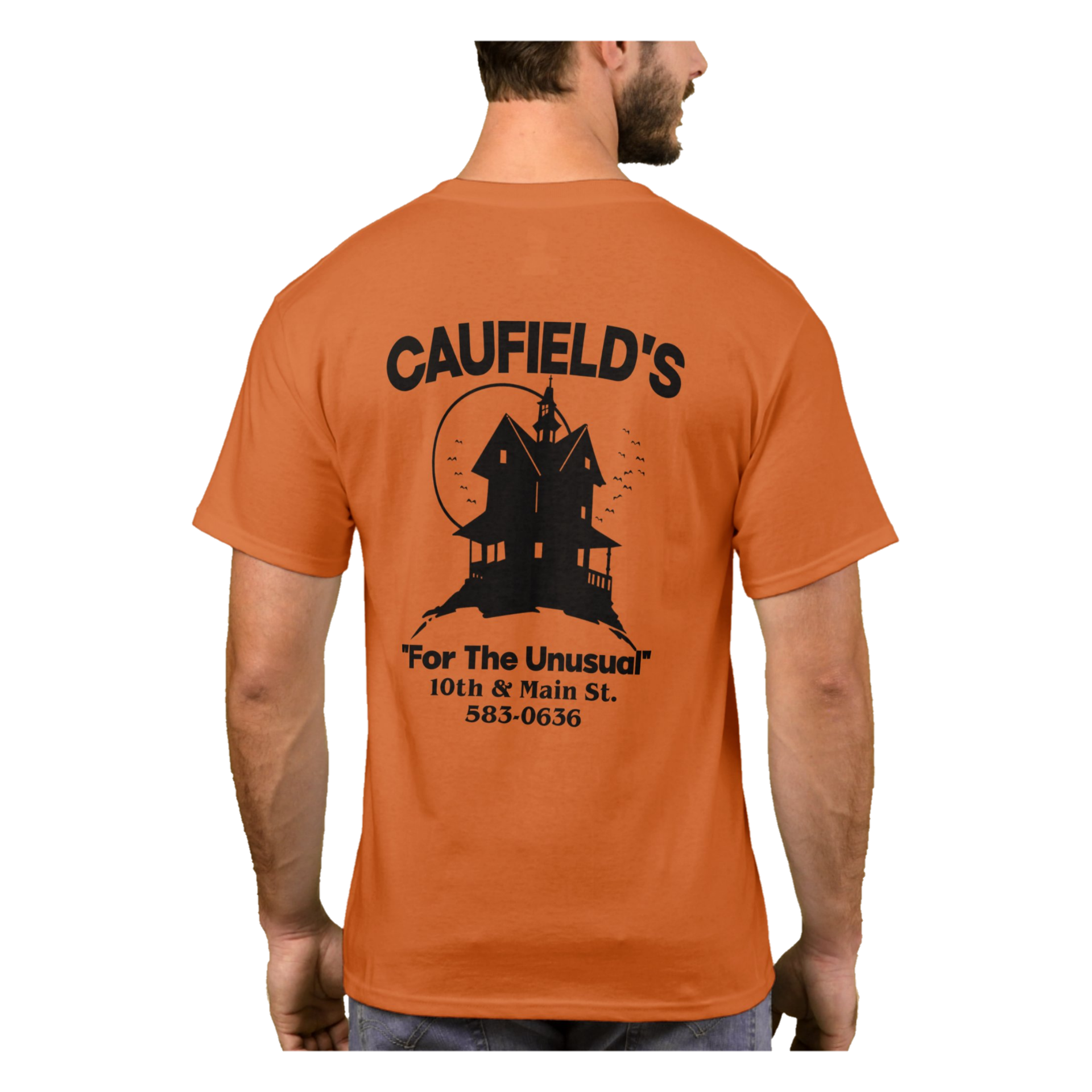 Caufield's Novelty 90's Throwback! Haunted House T-Shirt
