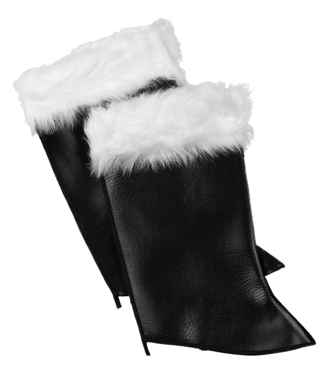 Professional Naugahyde Santa Claus Boot Tops