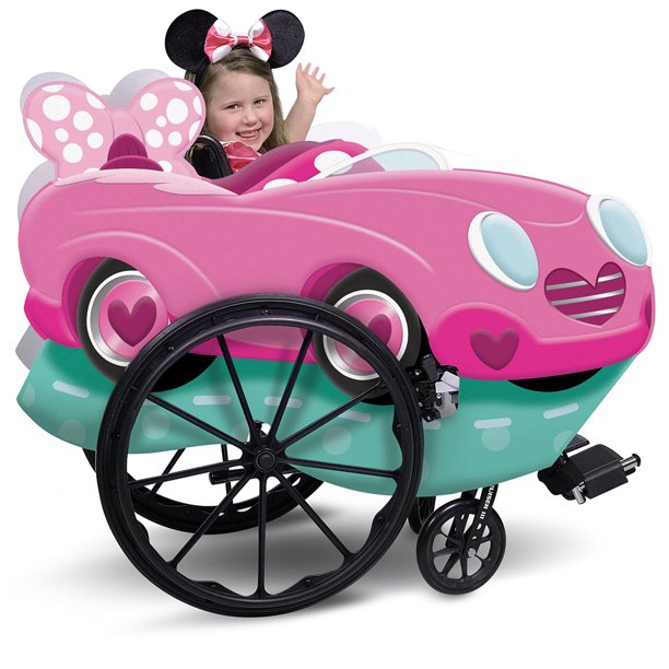 Minnie Mouse Adaptative Wheelchair Cover