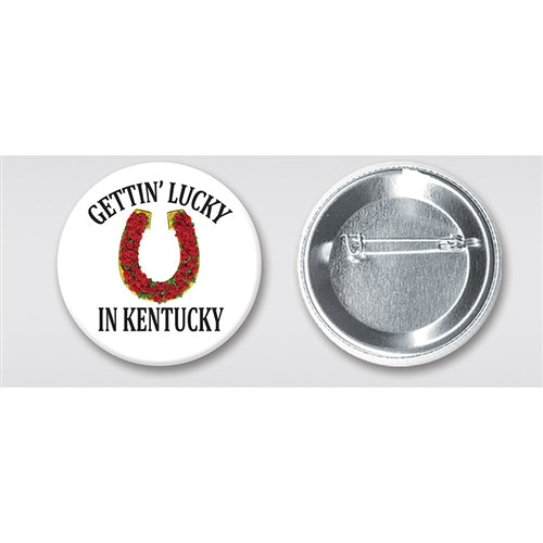 Gettin' Lucky in Kentucky Buttons