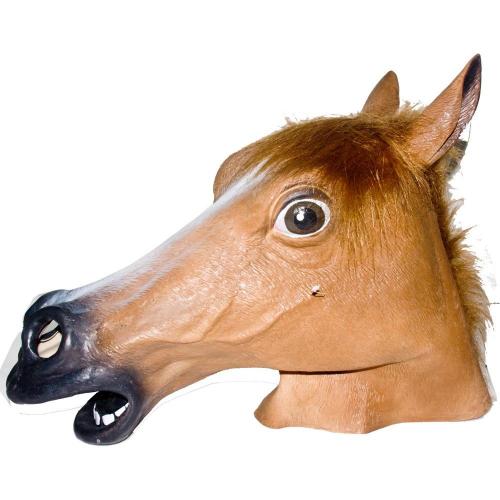 Brown Horse Mask- Adult Size