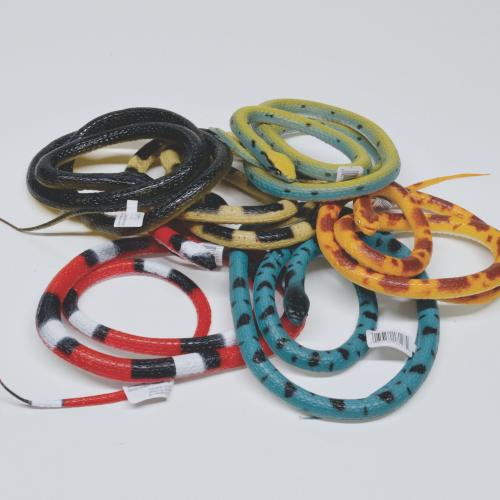 Large Rubber Grass Snake- 46 Inch- 6 Asst Colors