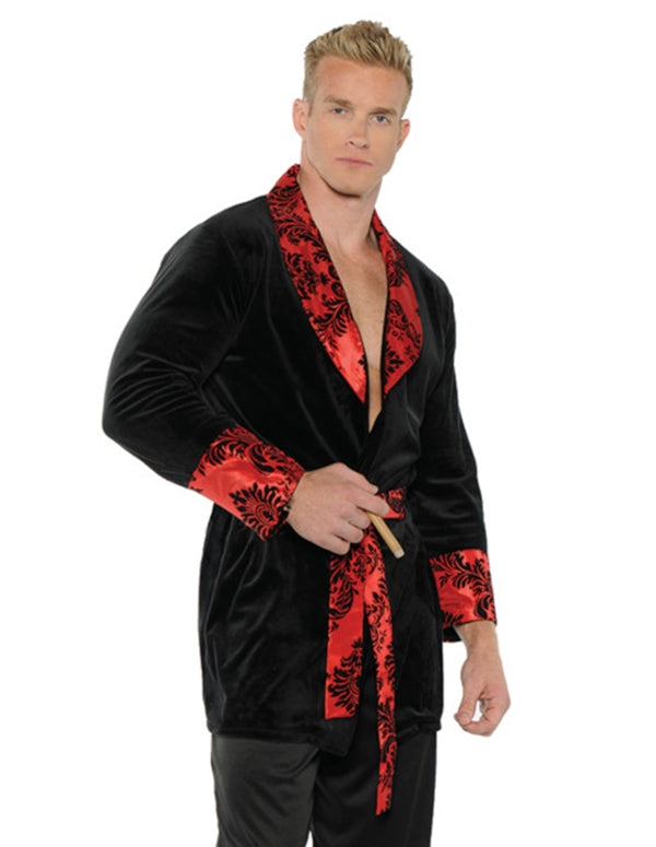 Smoking Jacket Red - Adult