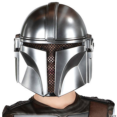 The Mandalorian Silver Star Wars Mask - Child