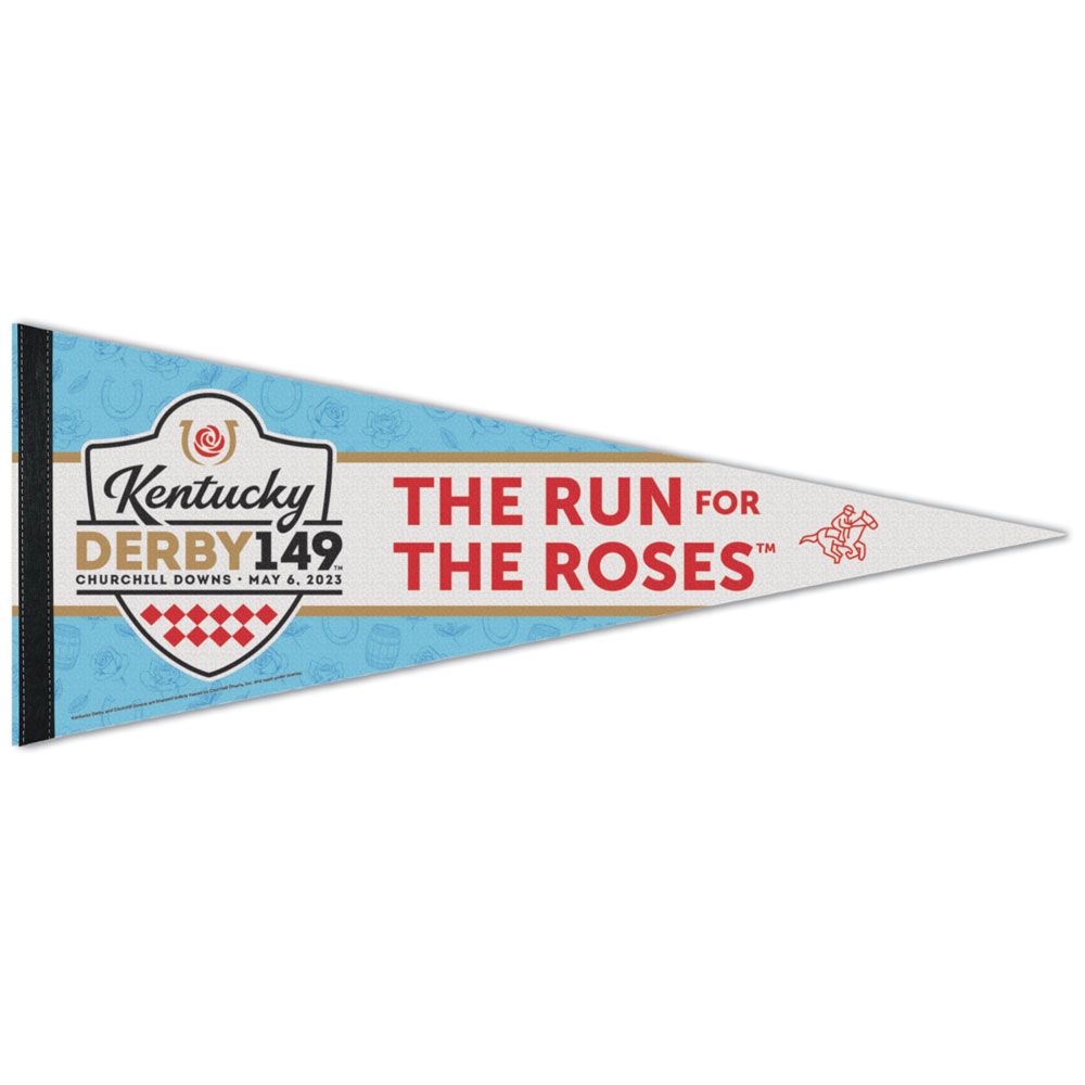 Kentucky Derby 149 - 12" x 30" Premium Pennant