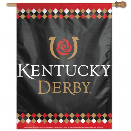 Kentucky Derby Icon 28" x 40" Vertical Flag