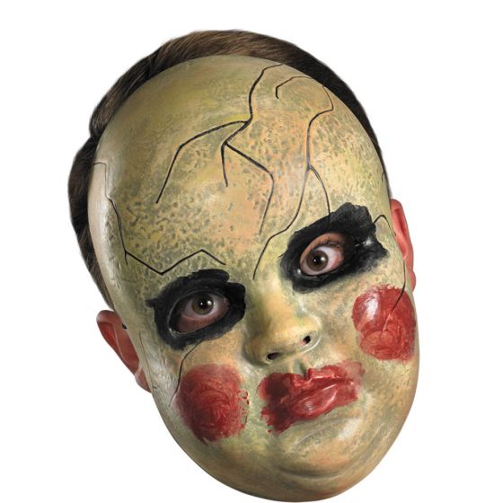 Smeared Doll Face Mask