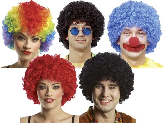 Economy Afro Clown Wig