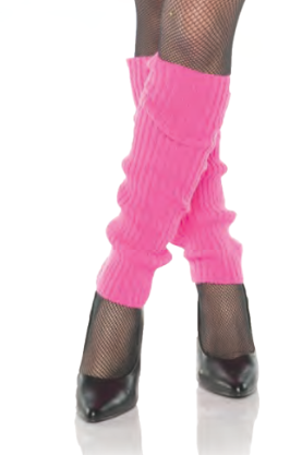 Leg Warmers - Neon Pink