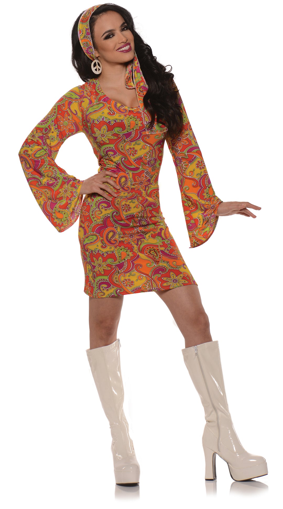 Go-Go Orange Adult Costume