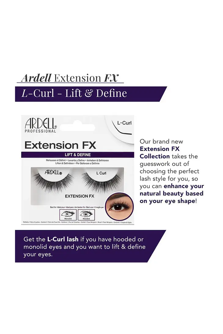 Ardell Professional - Extension FX L-Curl Lashes