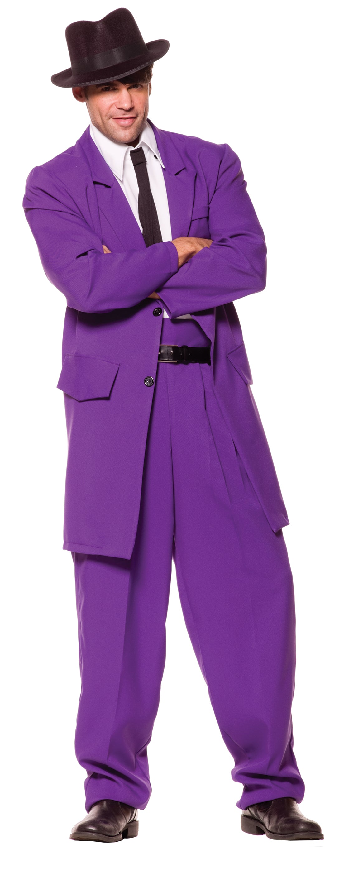 Zoot Suit Costume Purple - Adult