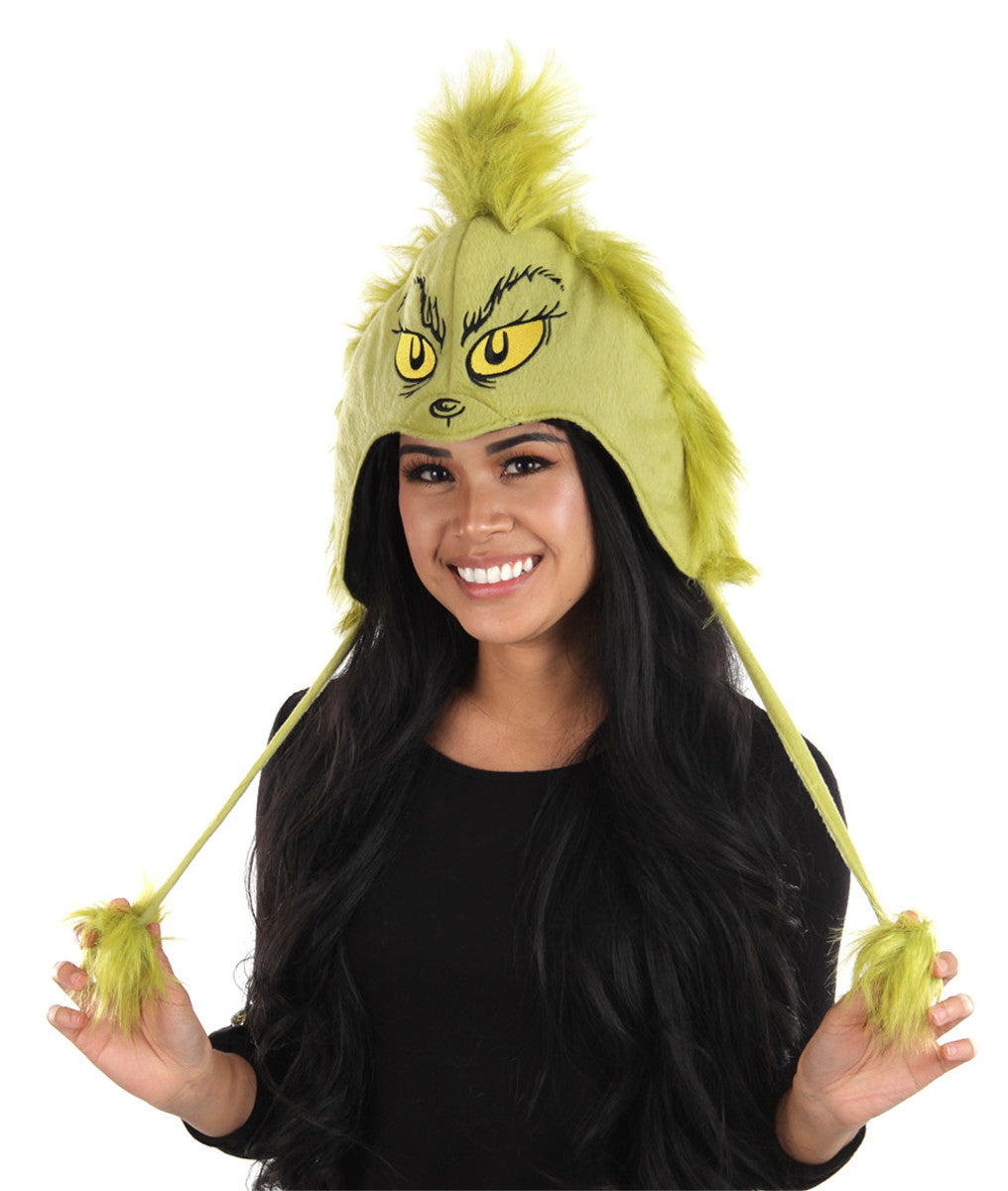 Dr. Seuss' The Grinch - Plush Hoodie Hat