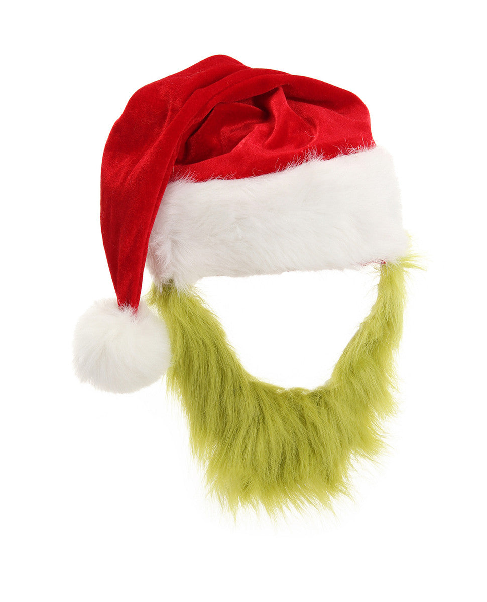 Dr. Seuss' The Grinch - Plush Hat with Beard