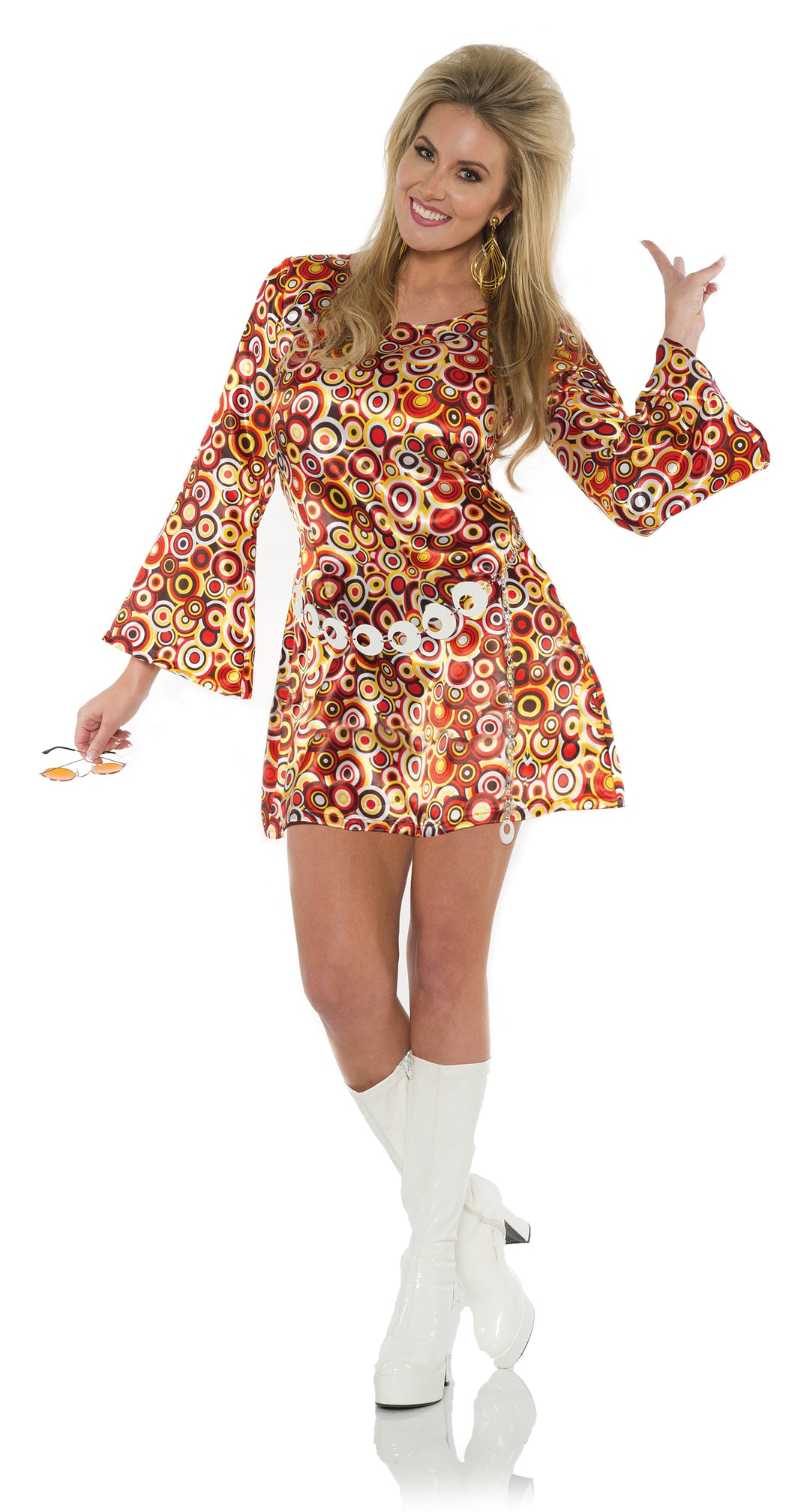 Disco Circle Dress Adult Costume