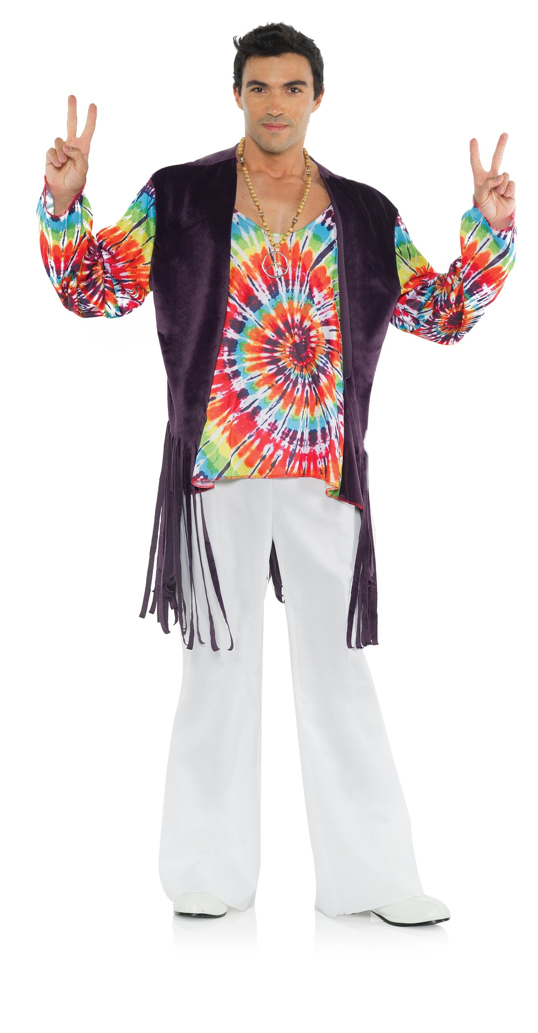 60's Tie Dye Vest