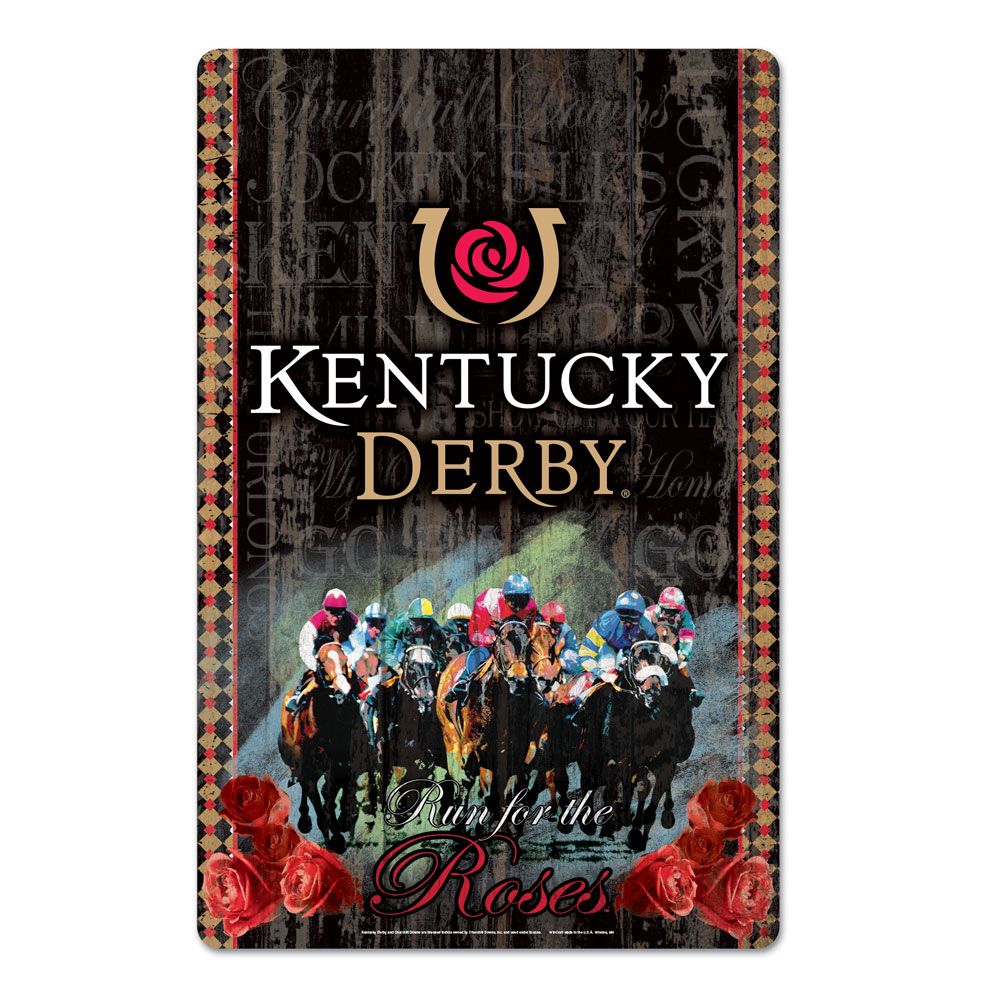 Kentucky Derby Wooden Sign