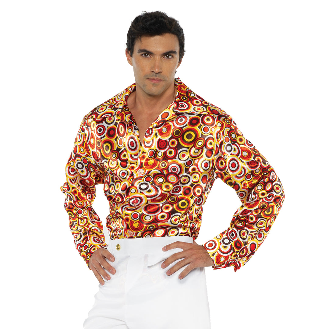 Disco Circle Shirt Adult Costume