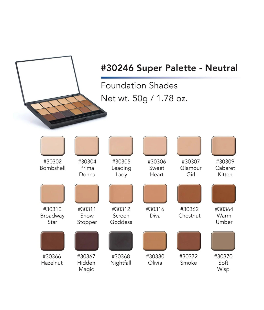 Super High-Definition Creme Palette